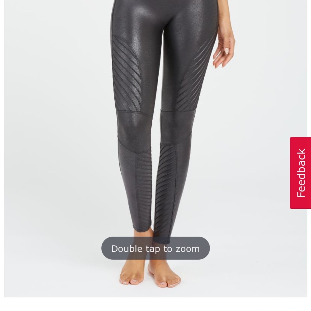 COPY - Spanx Moto Leather Leggings